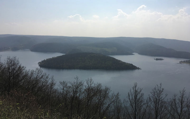 Rursee in der Eifel